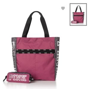 Victoria's Secret PINK Tote and Tech Pouch